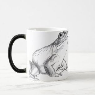 Caneca Mágica Bullfrog Art Mug Sapo Cups Gifts Sapo Mug
