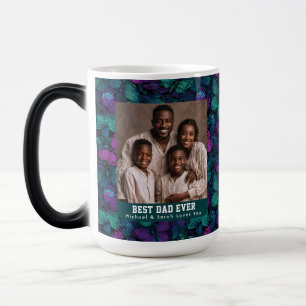 Caneca Mágica Buquê de Camuflagem de Borboleta Única Passo Pai N