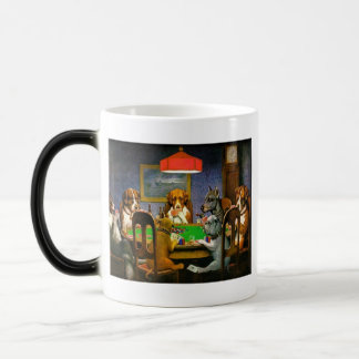 Caneca Mágica C.M. Coolidge Cão Pets o destino do humor dos