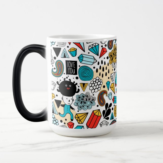 Caneca Mágica Cabeça louca (Esquerda)