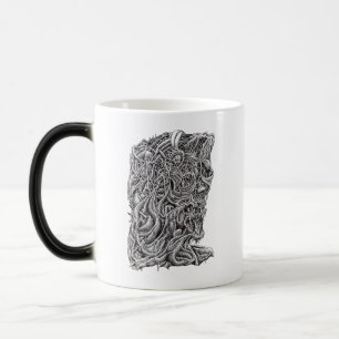 Caneca Mágica Cabeças de Esquerda Morphing Mug
