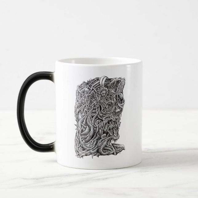Caneca Mágica Cabeças de Esquerda Morphing Mug (Esquerda)