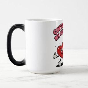 Caneca Mágica Café Faz Meu Coração Sorrir