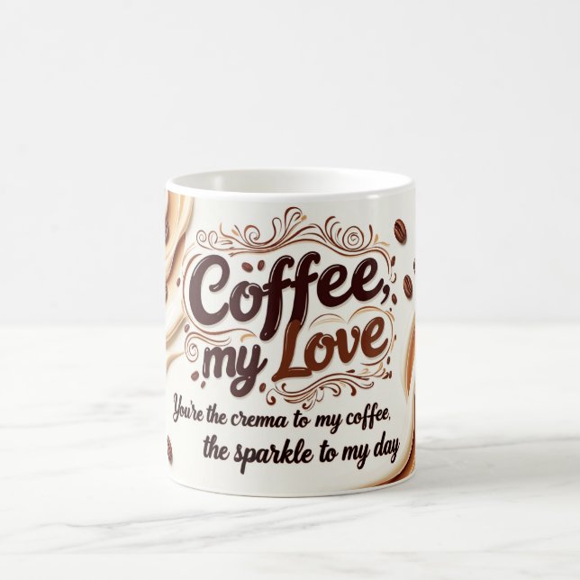 Caneca Mágica Café, Meu Amor (Centro)