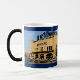 Caneca Mágica Café Mug-Revela Foto de Pittsburgh quando quente