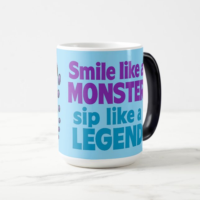 Caneca Mágica Caffeine Monster (Frente Esquerda)