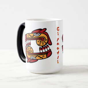 Caneca Mágica Calendário Asteca Dia 01 - Cipactli