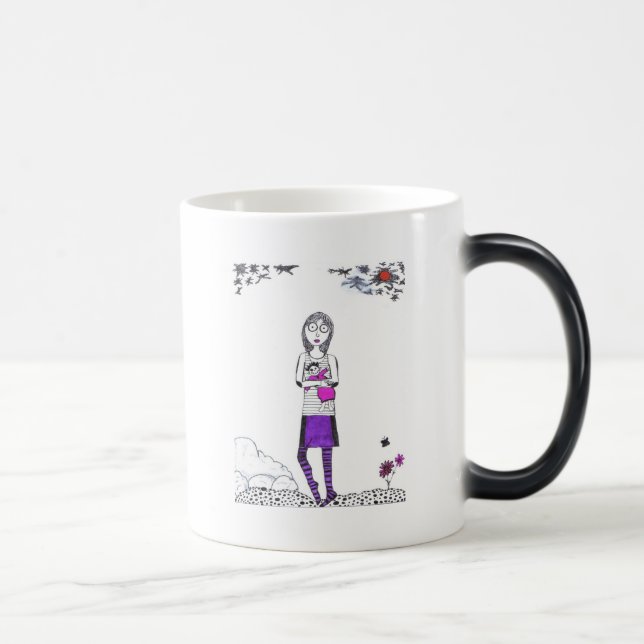 Caneca Mágica Caminhada assustador (Direita)