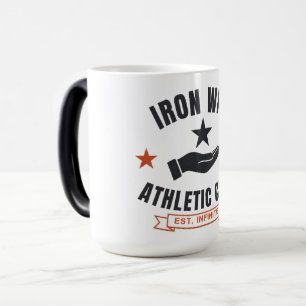Caneca Mágica Camisa Iron Will Athletic Club Camisa Varsity Gy