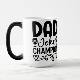 Caneca Mágica Campeão da Piada pai Presente no Dia do Pai Engr