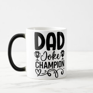 Caneca Mágica Campeão da Piada pai Presente no Dia do Pai Engr