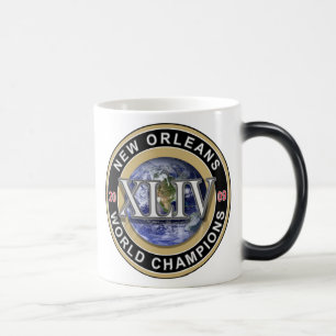 Caneca Mágica Campeões do Mundo de Futebol de Nova Orleães XLIV 