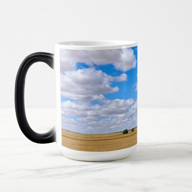 Caneca Mágica Campos de trigo colhidos (Esquerda)