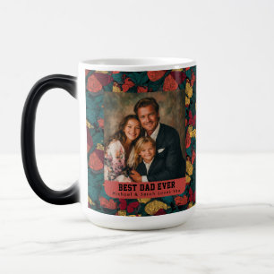 Caneca Mágica Camuflagem Borboleta Boho Cerâmica de Aniversário