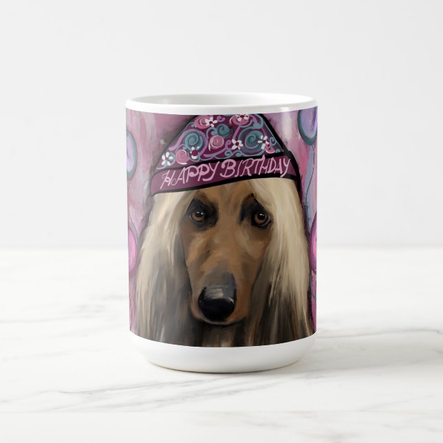 Caneca Mágica Cão Afegão               (Center)