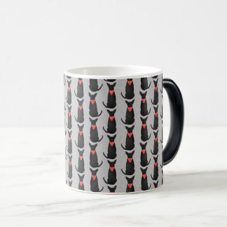 Caneca Mágica Cão Chihuahua Negro