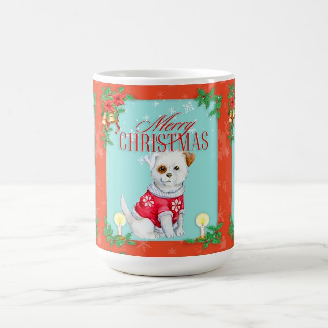 Caneca Mágica Cão de Natal (Center)