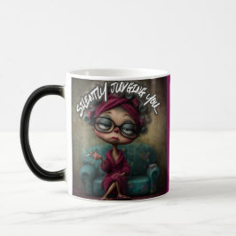 Caneca Mágica Caprichoso Julgando Você Silenciosamente Sarcastic