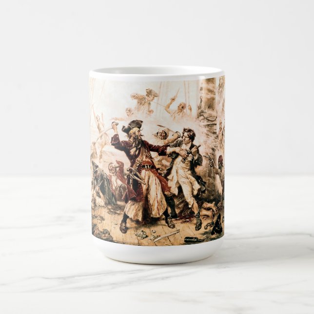 Caneca Mágica Captura, Barba Negra Pirata, Vingança da Rainha An (Center)