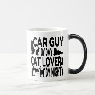 Caneca Mágica Cara de carro do Cat Lover