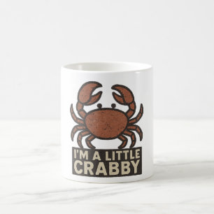 Caneca Mágica Caranguejo Angustiado – Vintage “Estou um Pouco Ir
