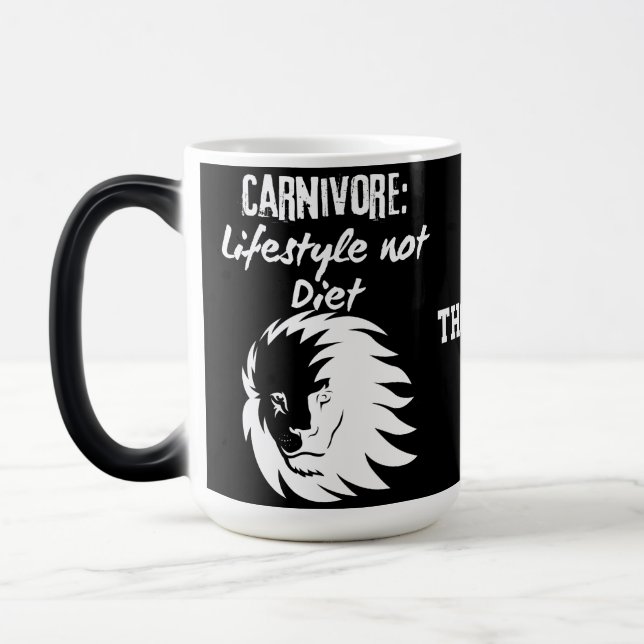 Caneca Mágica Carnivore Mug (Esquerda)