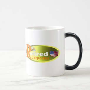 Caneca Mágica Carpinteiro aposentado EUA