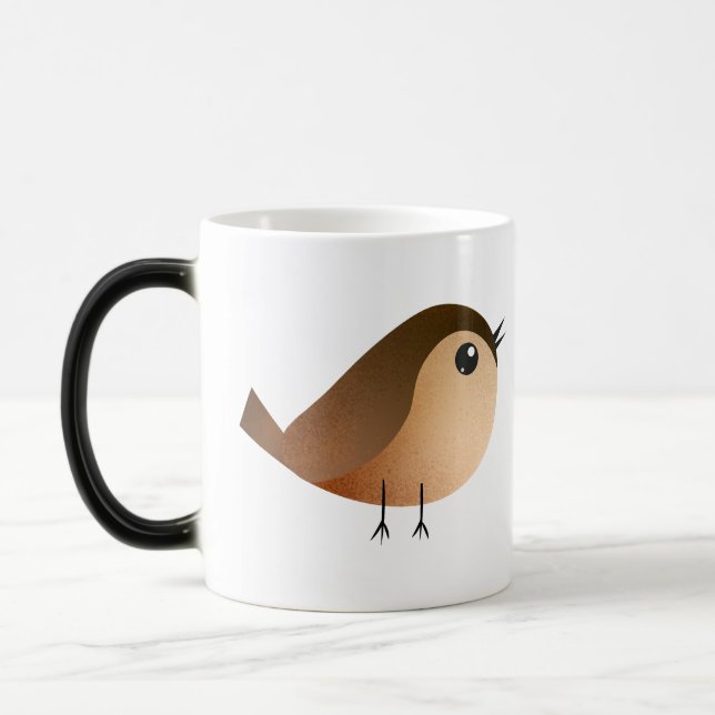Caneca Mágica Cartografia de Pássaro Sparrow (Esquerda)