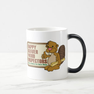 Caneca Mágica Castor feliz Drinkware 2