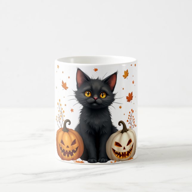 Caneca Mágica cat pumpkin (Centro)