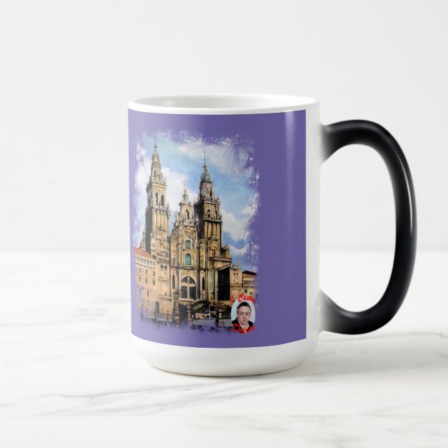Caneca Mágica Catedral de Santiago de Compostela (Direita)