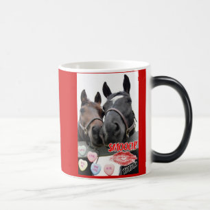 Caneca Mágica Cavalos dias de os namorados