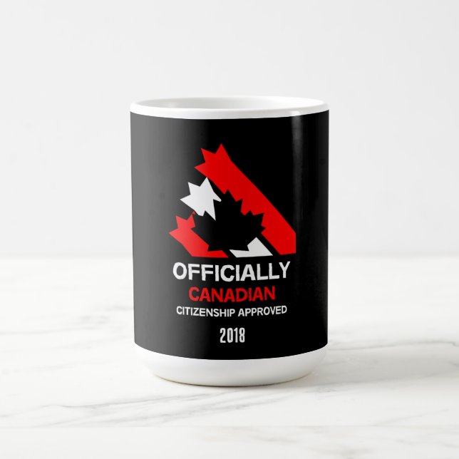 Caneca Mágica Celebração da Cidadania Canadense (Center)