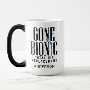 Caneca Mágica Celebração de substituição de anca biônica pe