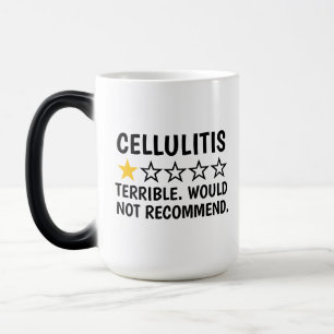 Caneca Mágica Celulite, Presentes de Doenças de Pele Celulite, E