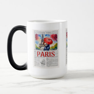 Caneca Mágica CENA DE PARIS - Paris de Verão