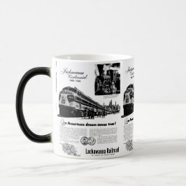 Caneca Mágica Centennial 1951 da estrada de ferro de Lackawanna
