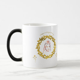 Caneca Mágica Cerimônia de casamento feliz