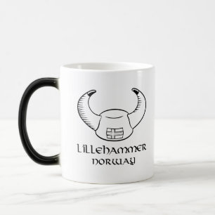 Caneca Mágica Chapéu de Lillehammer Noruega Viking