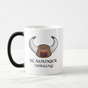 Caneca Mágica Chapéu de Stavanger Noruega Viking