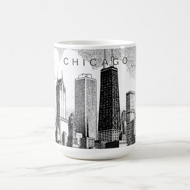 Caneca Mágica Chicago Skyline Mug (Center)