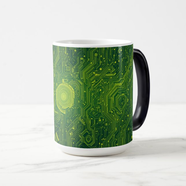 Caneca Mágica Ciberto Greenish (Frente Esquerda)
