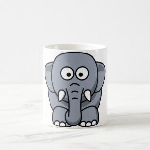 CANECA MÁGICA CINZA ELEPHANT