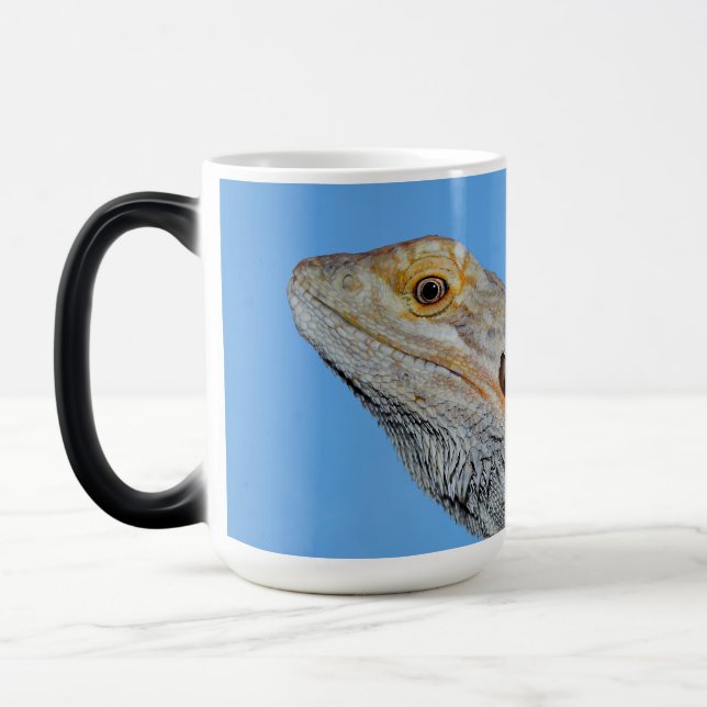Caneca Mágica Cinza Lizard e meia lua (Esquerda)