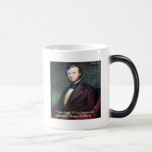 Caneca Mágica Citação da maternidade Robert Browning