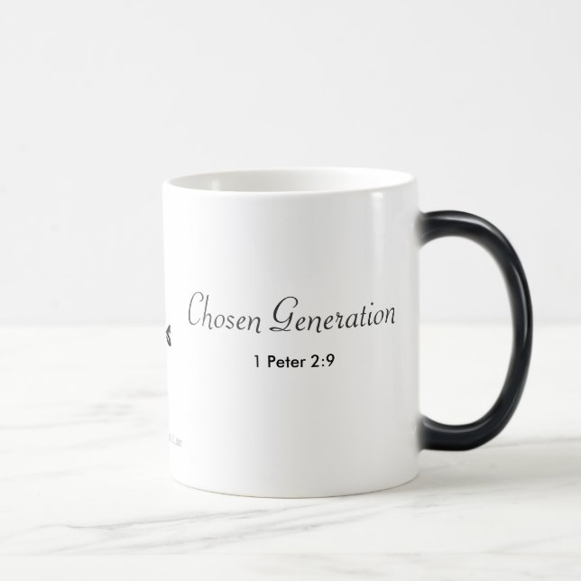 Caneca Mágica Citações Cristãs (Direita)