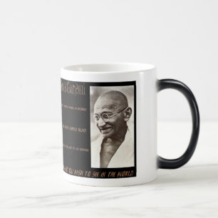 Caneca Mágica Citações de Gandhi