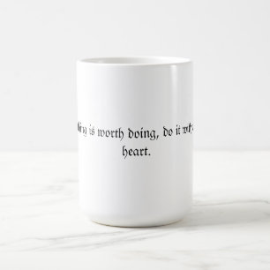 Caneca Mágica citações motivacionais