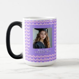 Caneca Mágica Classic Abstract Pattern Graduation Gift