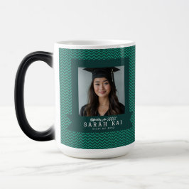 Caneca Mágica Classic Abstract Print Gift For Her Grad